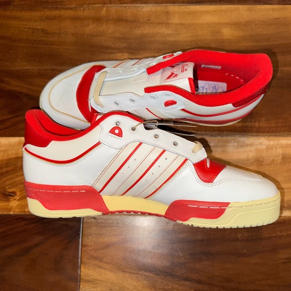SOLD❗️- Adidas Rivalry Low 86 Core White/Team Power Red GZ2557 - Size 13 - Picture 6 of 16